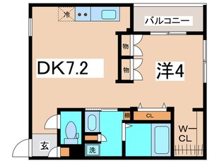 メゾン　アルシーヴの物件間取画像